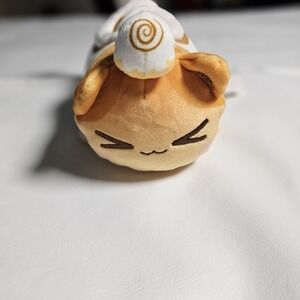 Aphmau Cinnamon Roll Cat Plush 2022 Bonkers Toys MeeMeows Kawaii Stuffed Animal.